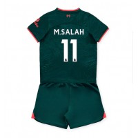 Liverpool Mohamed Salah #11 Fotballklær Tredjedraktsett Barn 2022-23 Kortermet (+ korte bukser)